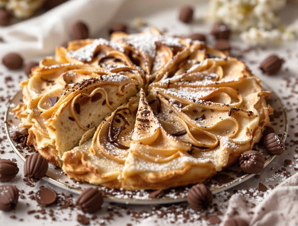 croustillant praliné crepe dentelle