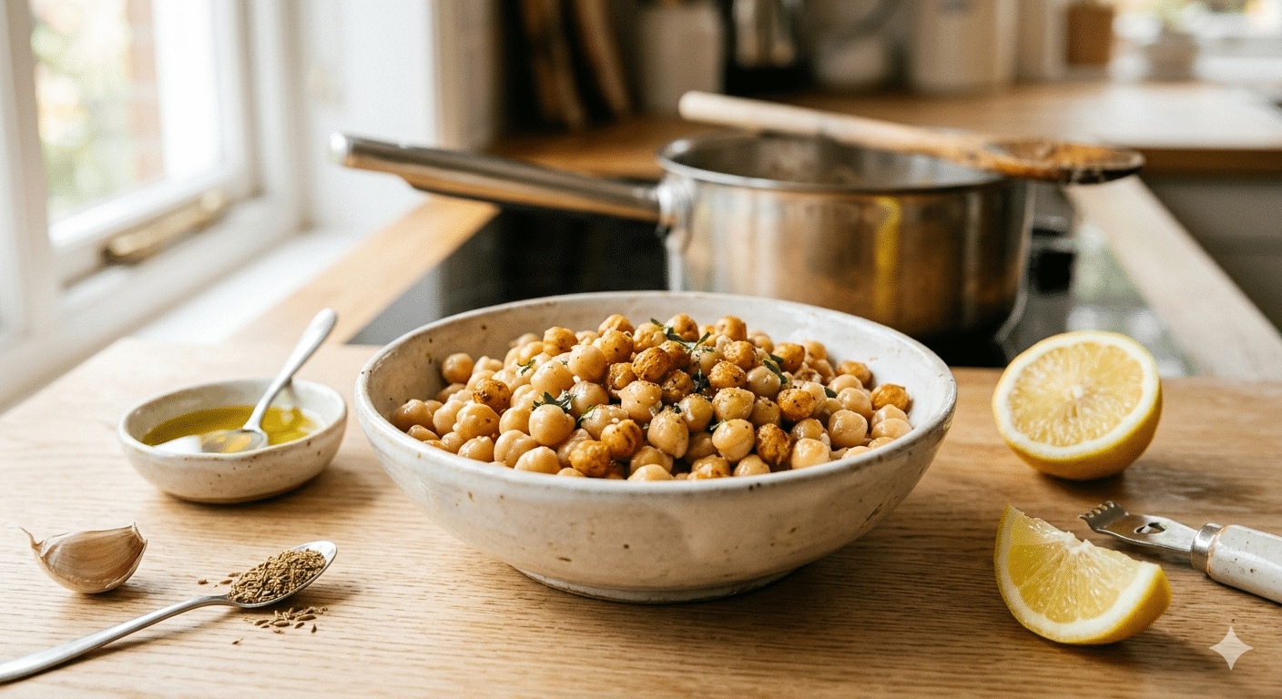 cuisson des pois chiches