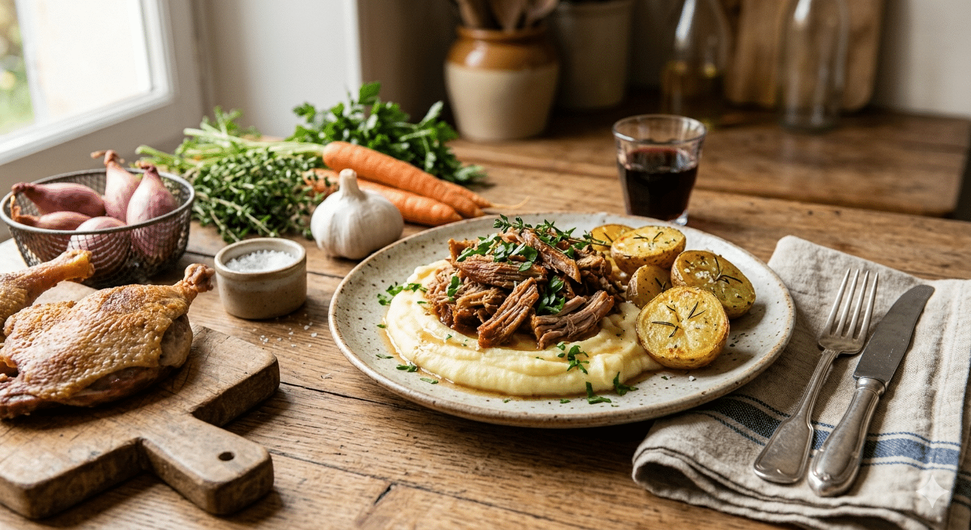 effiloché de canard
