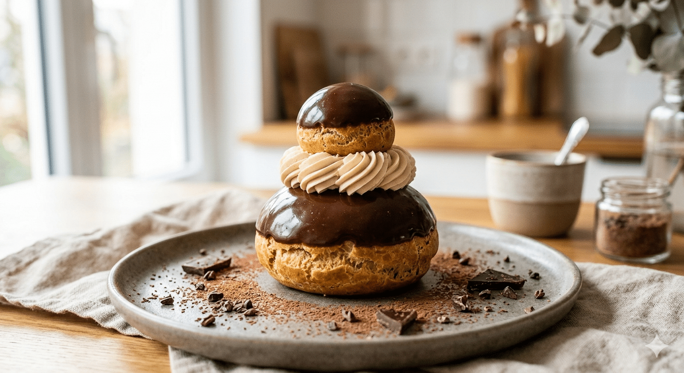 religieuse au chocolat