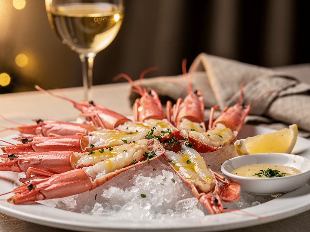 cuisson des langoustines