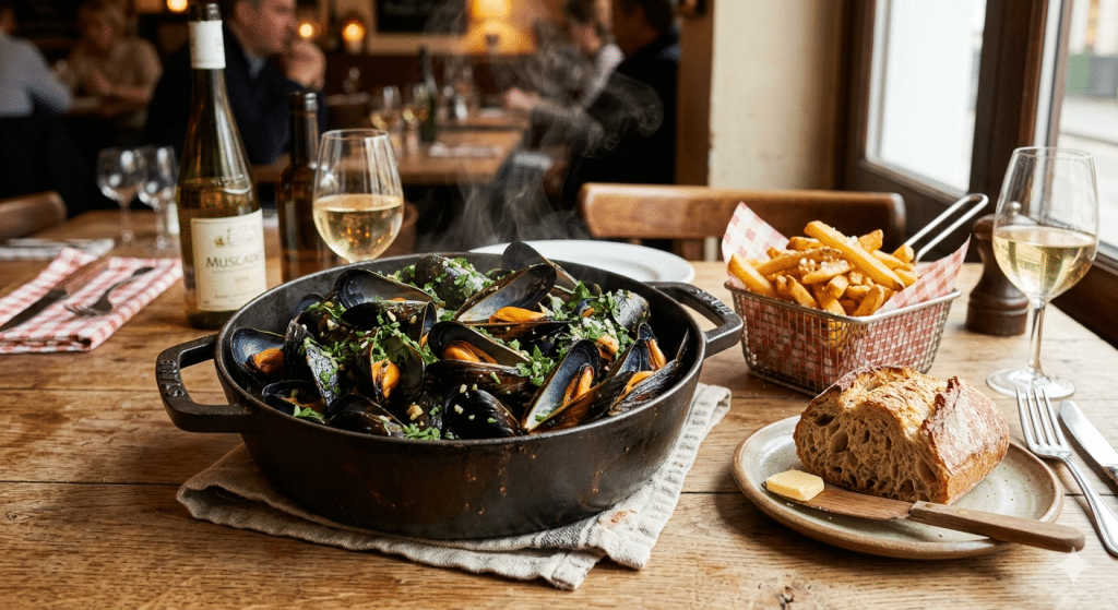 moules marinières façon grand-mère