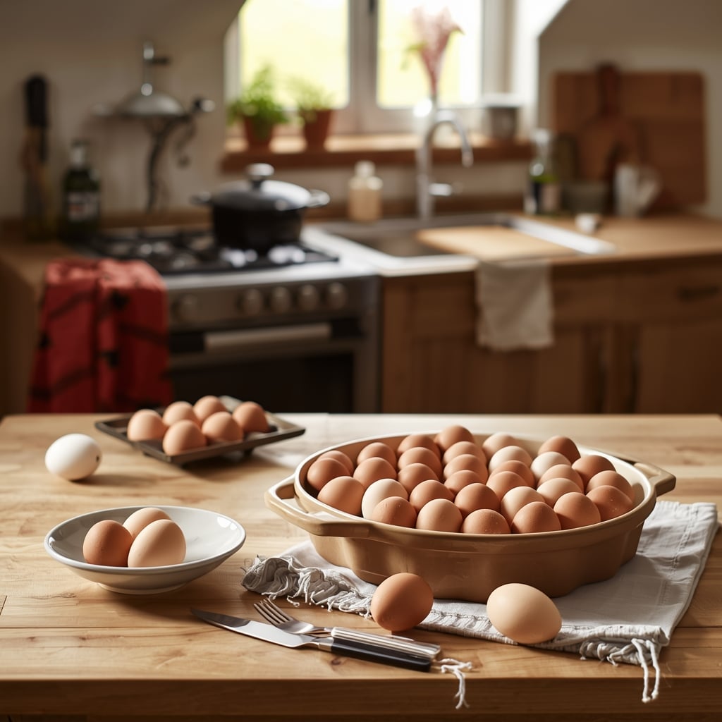 Recettes qui utilisent beaucoup d'œufs