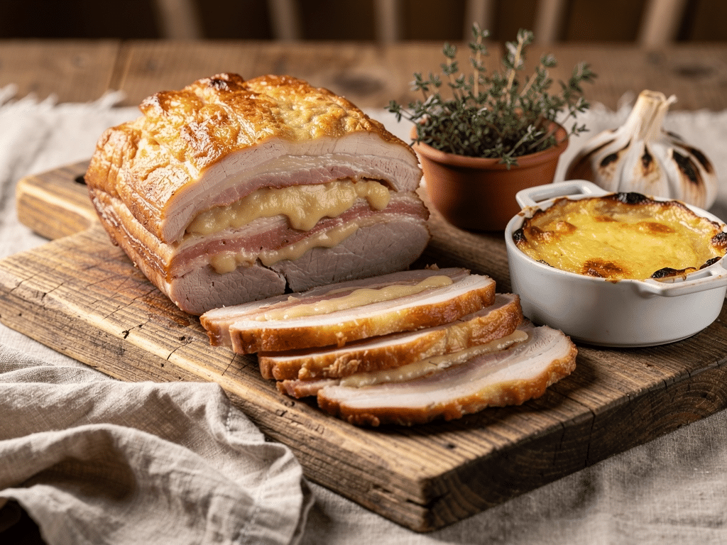 roti de porc orloff accompagnement