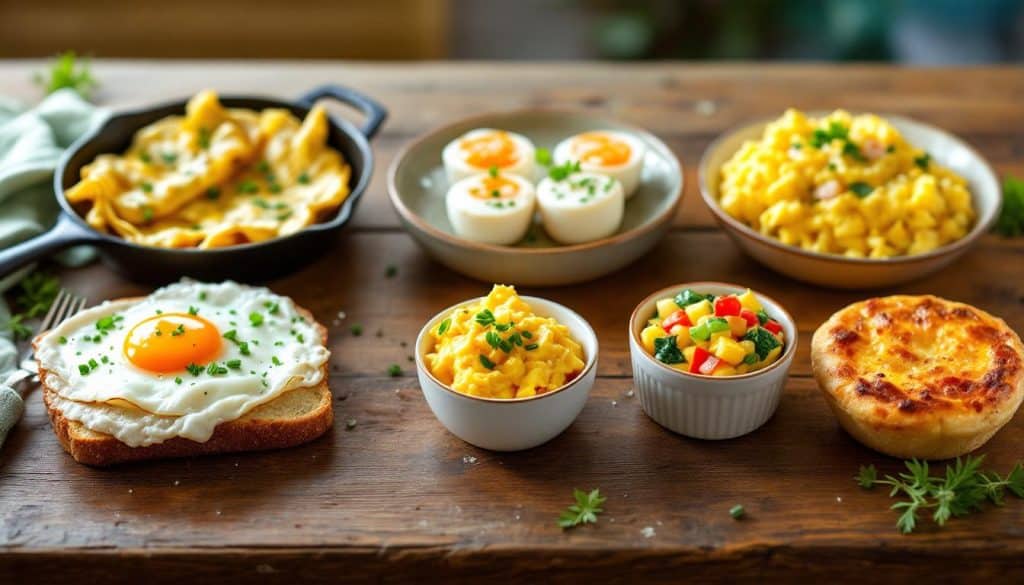 découvrez 6 recettes faciles et rapides à réaliser avec 6 œufs, parfaites pour un repas savoureux et rapide à préparer.