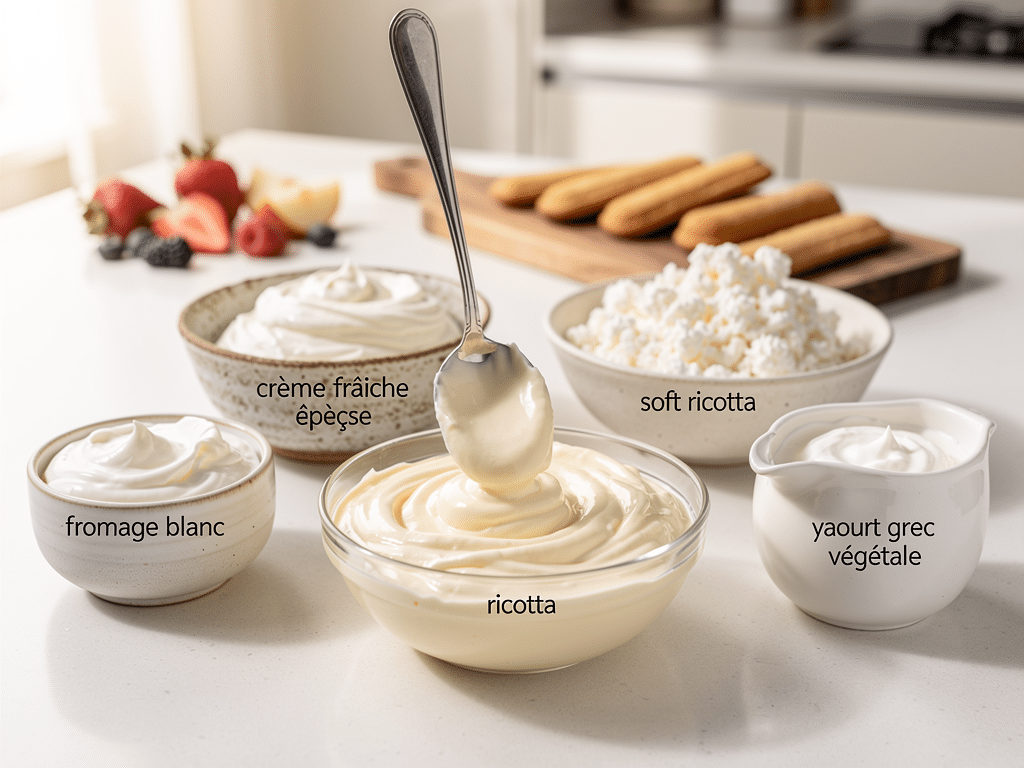 remplacer la mascarpone