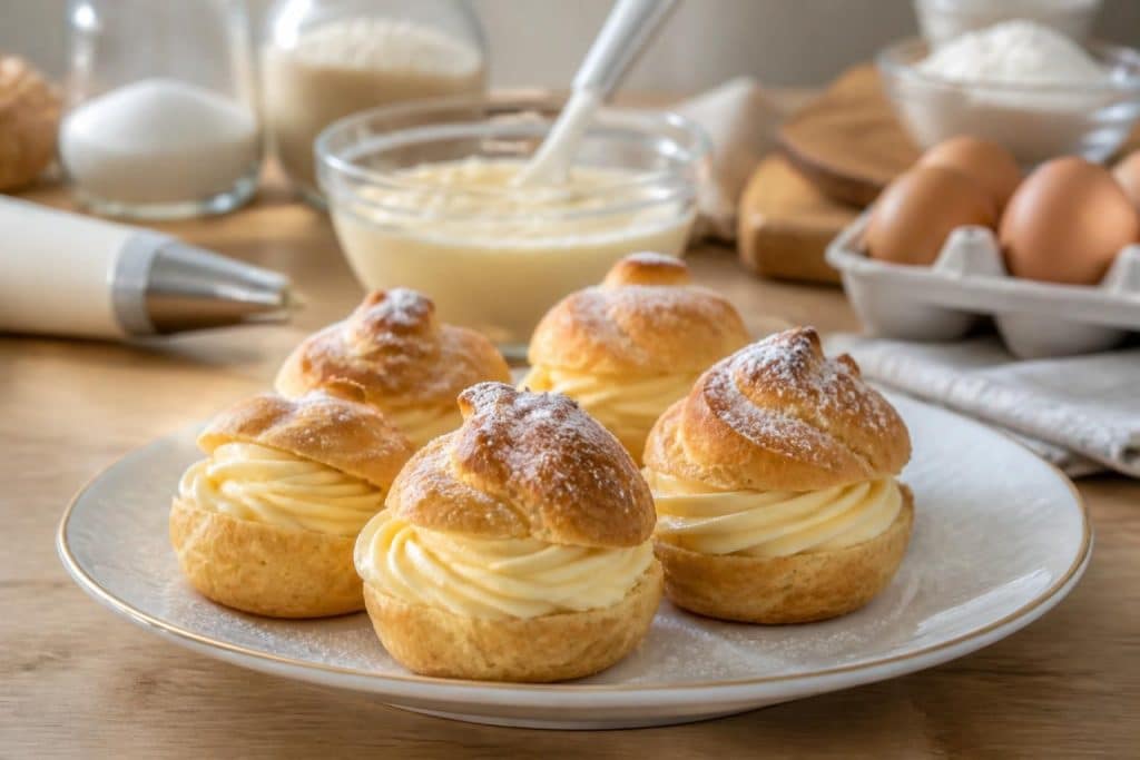 découvrez notre recette facile et gourmande de choux à la crème, pour réaliser un dessert maison léger et savoureux en quelques étapes simples.