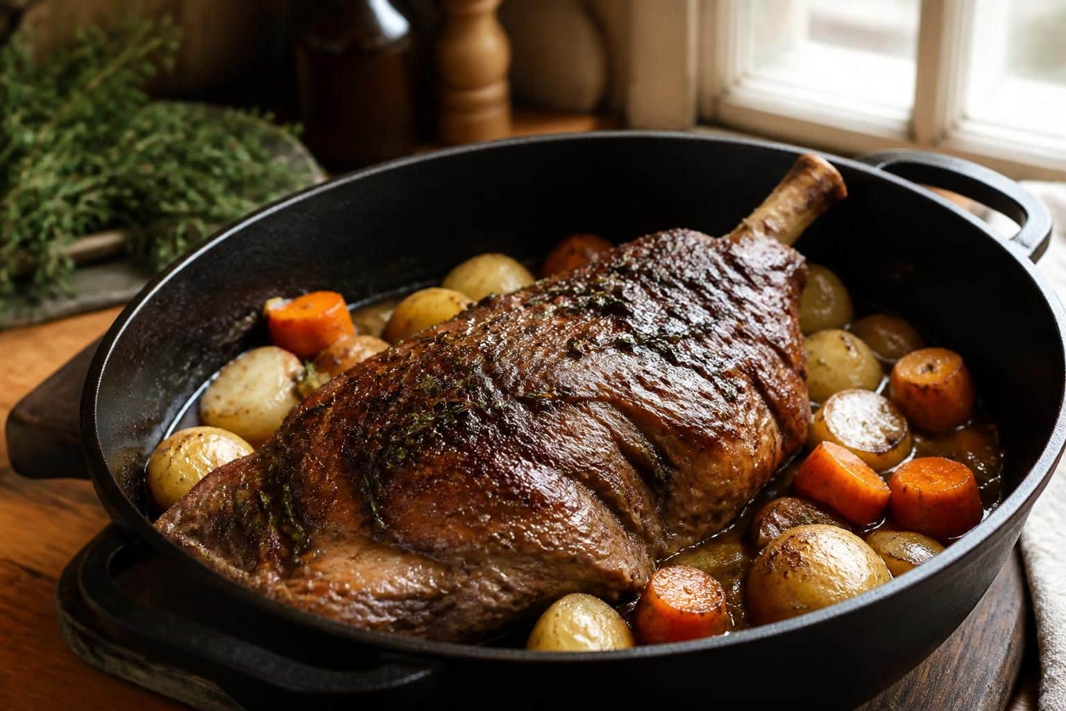 découvrez notre recette facile et savoureuse de cuissot de chevreuil en cocotte, parfaite pour un repas gourmand et authentique.