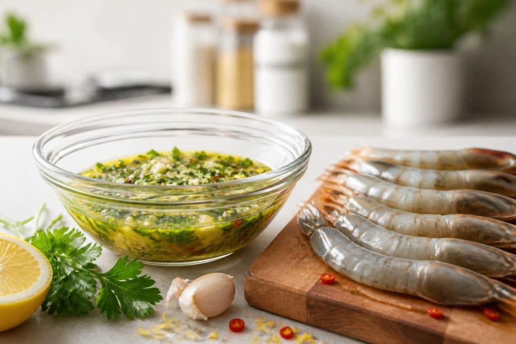 découvrez une marinade simple et rapide pour sublimer vos gambas, idéale pour des repas savoureux en un rien de temps.