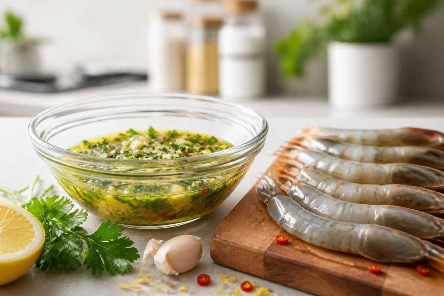 découvrez une marinade simple et rapide pour sublimer vos gambas, idéale pour des repas savoureux en un rien de temps.