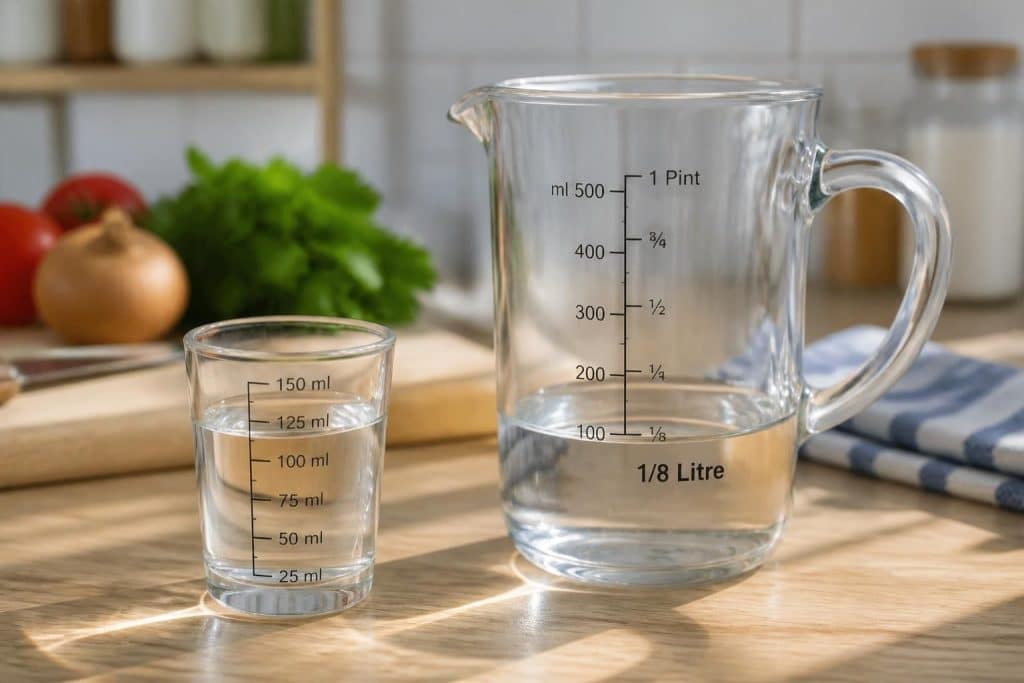 découvrez comment convertir rapidement et précisément 1/8 de litre en millilitres avec notre guide simple et efficace.