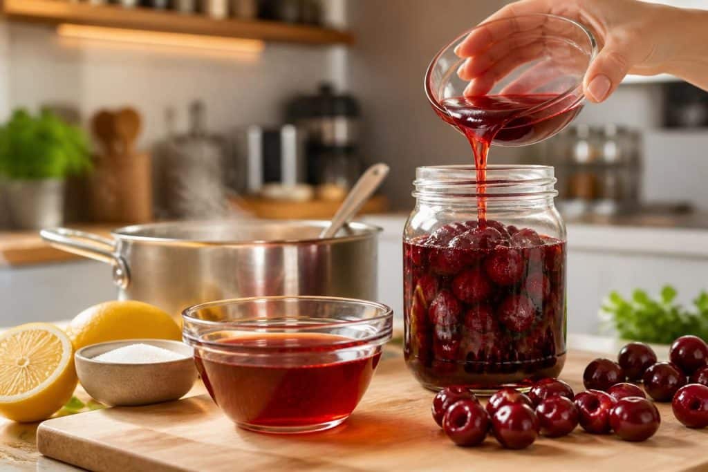 découvrez notre recette facile et rapide pour préparer des cerises amarena maison, parfaites pour sublimer vos desserts avec une touche artisanale.