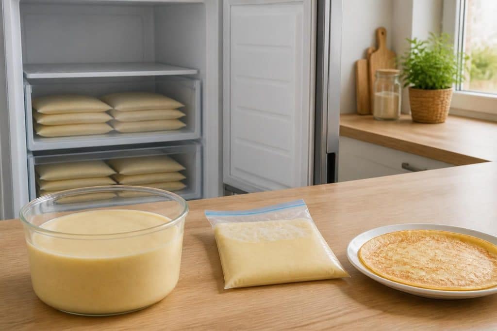 découvrez nos astuces pratiques pour congeler, conserver et décongeler votre pâte à crêpe tout en préservant sa texture et son goût délicieux.
