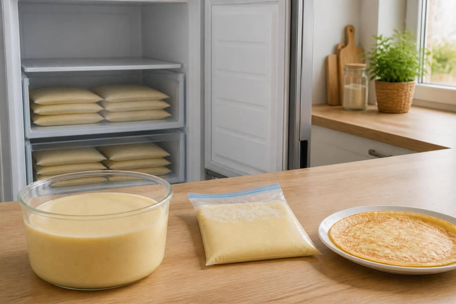 découvrez nos astuces pratiques pour congeler, conserver et décongeler votre pâte à crêpe tout en préservant sa texture et son goût délicieux.