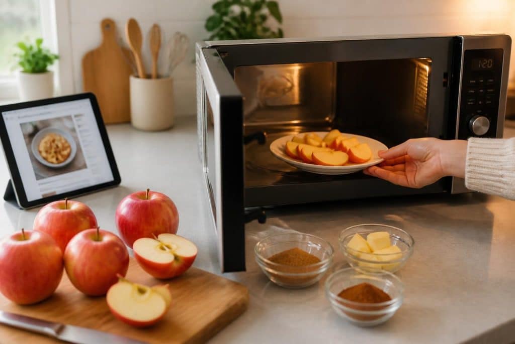 découvrez comment cuire des pommes rapidement au micro-ondes avec nos astuces pratiques et recettes simples pour des desserts savoureux en un rien de temps.