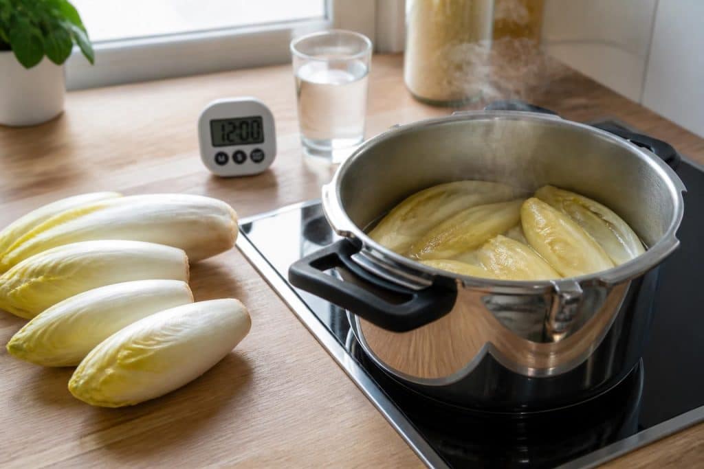 découvrez comment réussir la cuisson des endives à la cocotte minute avec nos astuces pratiques et le temps de cuisson idéal pour un résultat savoureux et tendre.