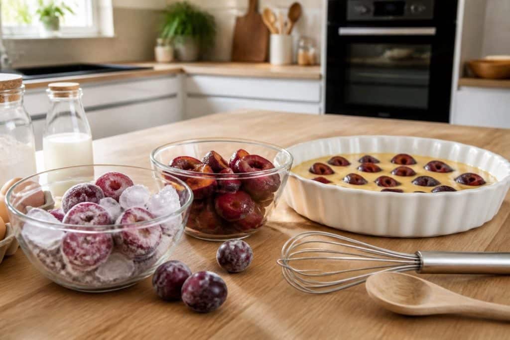 découvrez s'il est nécessaire de décongeler les prunes avant de préparer un clafoutis pour garantir une texture parfaite et un goût savoureux.