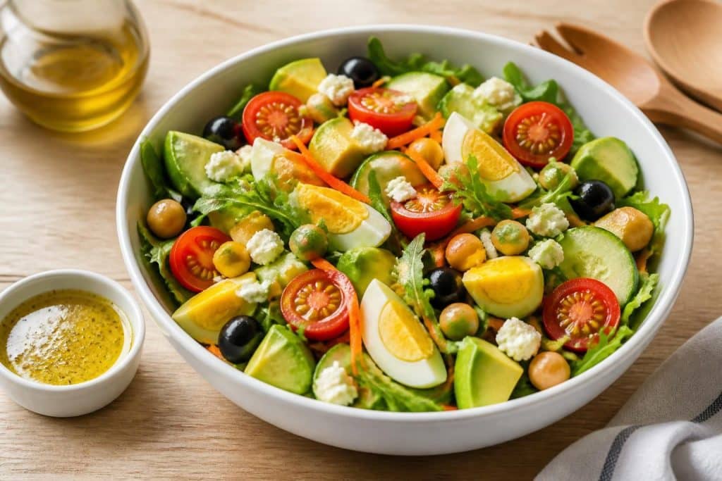 découvrez nos idées de salades composées, recettes faciles et rapides à préparer pour des repas frais et savoureux en un rien de temps.