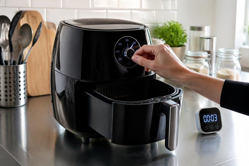 découvrez comment préchauffer rapidement et efficacement votre airfryer pour des recettes parfaitement croustillantes à chaque utilisation.