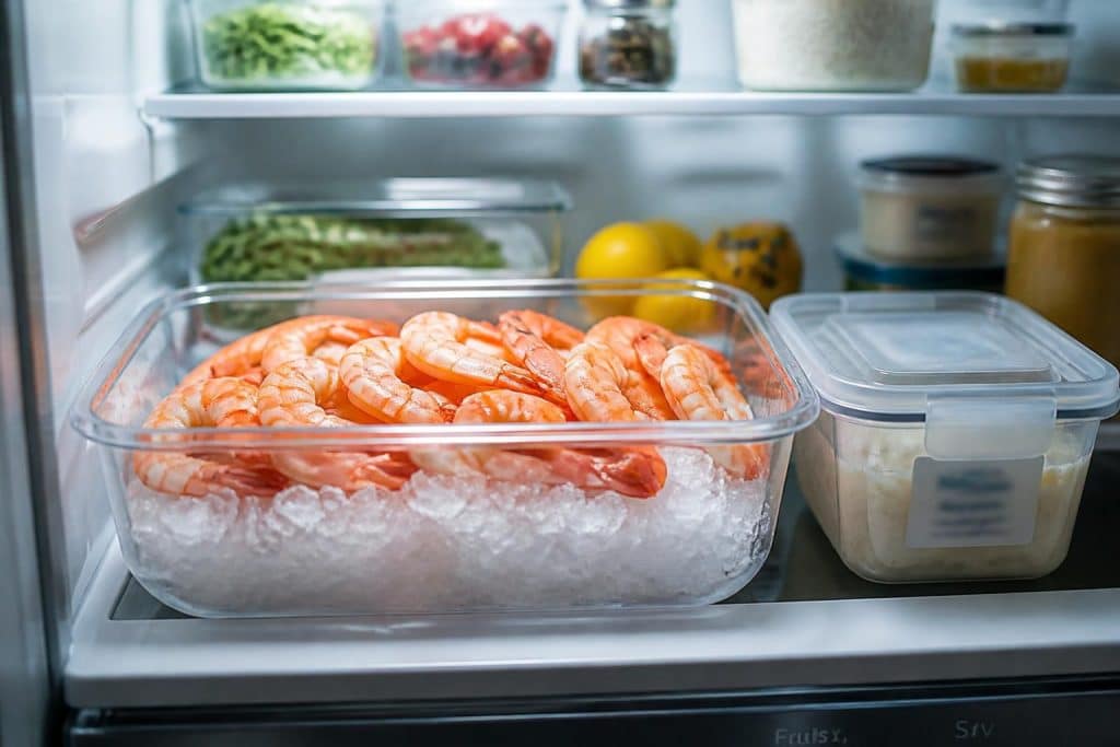 découvrez combien de temps conserver les crevettes cuites au réfrigérateur et les conseils essentiels pour garantir leur fraîcheur et sécurité alimentaire.