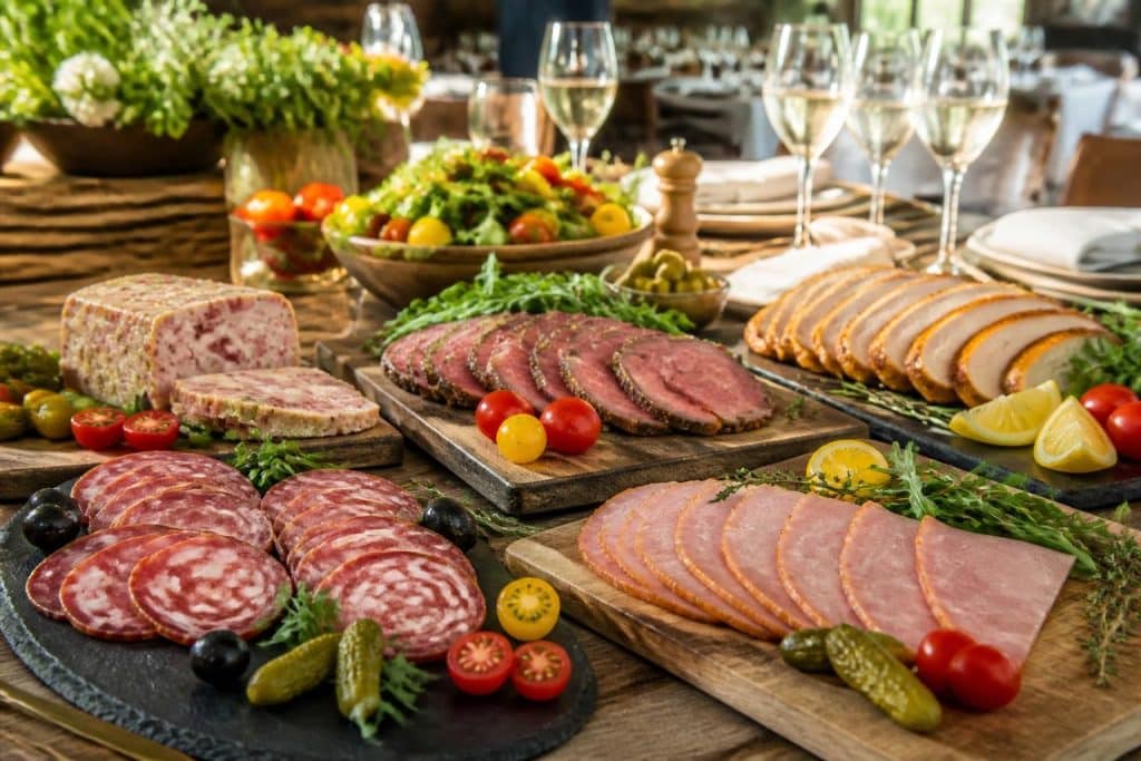 découvrez des idées et recettes savoureuses de viande froide pour réussir vos buffets et réceptions avec élégance et goût.