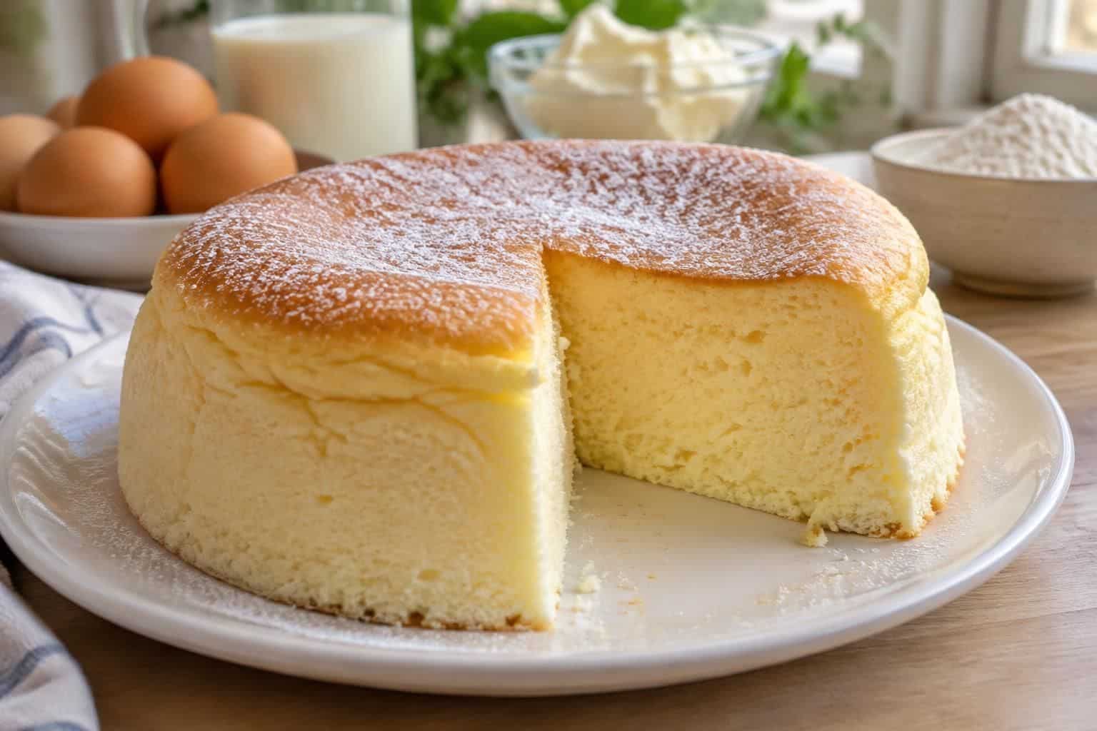 découvrez une recette facile et rapide de cheesecake japonais moelleux, aérien et fondant. un dessert gourmand à préparer chez vous !