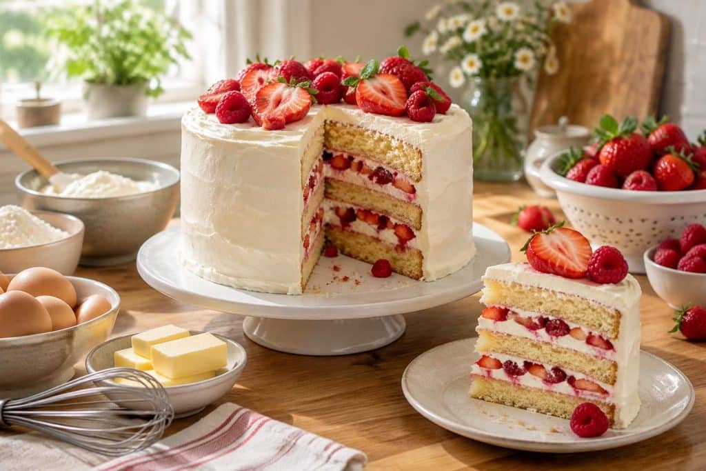 découvrez une recette facile de layer cake et nos conseils pour réussir un gâteau à étages moelleux, gourmand et joliment décoré.