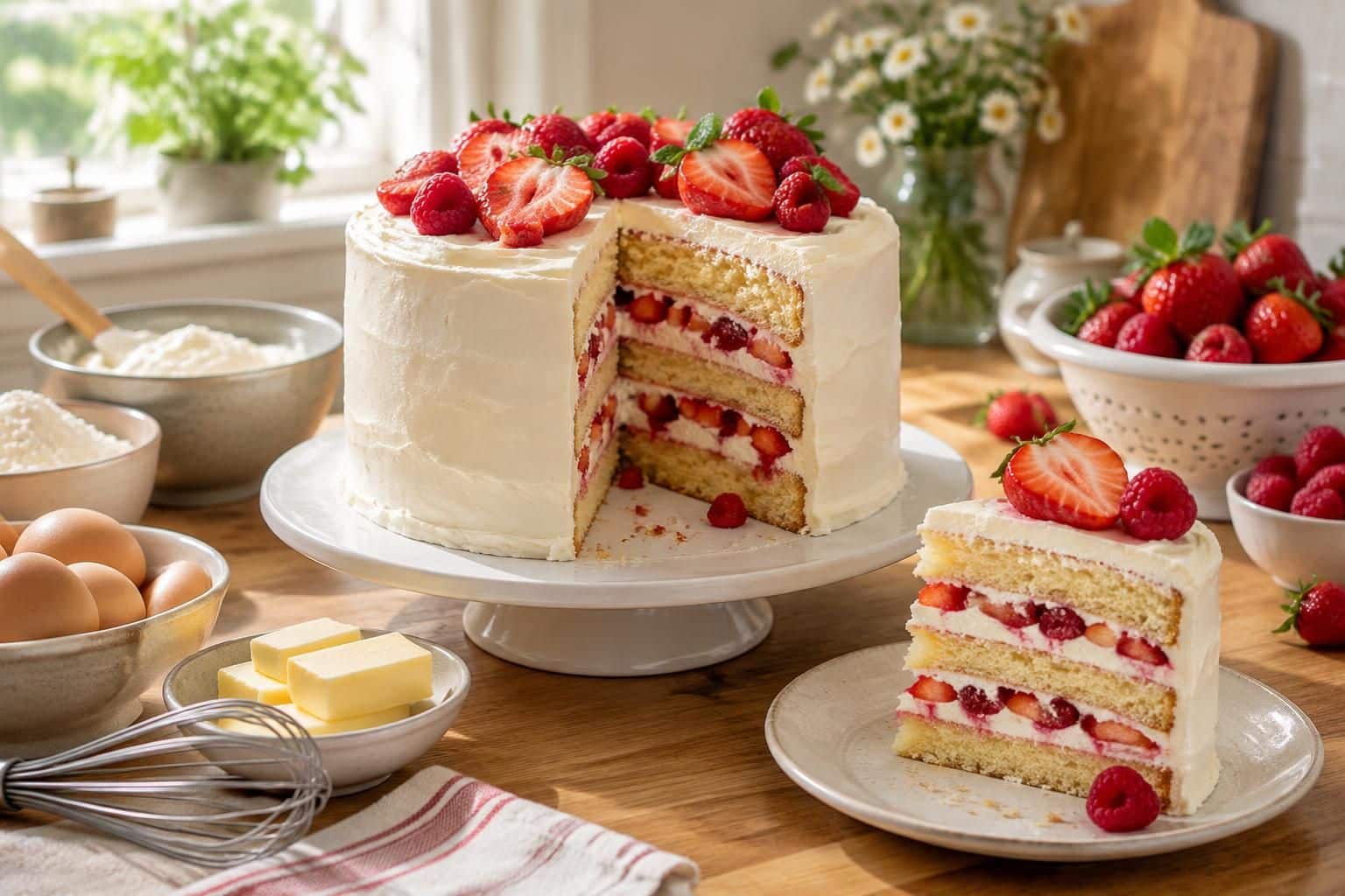 découvrez une recette facile de layer cake et nos conseils pour réussir un gâteau à étages moelleux, gourmand et joliment décoré.